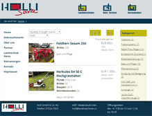 Tablet Screenshot of holli.landwirt.com
